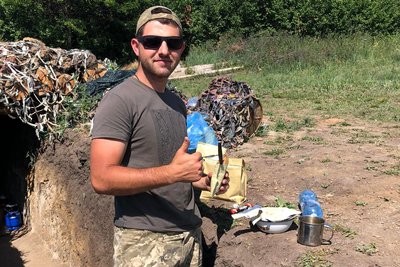 Військовий з Ужгорода Павло Величко: "Україна — це наше все! Україна варта боротьби!" Військовий з Ужгорода Павло Величко: "Україна — це наше все! Україна варта боротьби!"