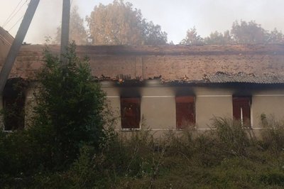 Російські військові знищили будинок культури в Есманьській громаді Російські військові знищили будинок культури в Есманьській громаді