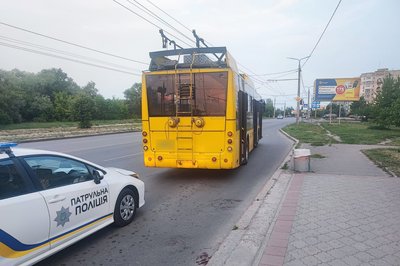 У Сумах тролейбус збив пішохода