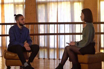 Лідер гурту "Антитіла" Тарас Тополя: "Наша місія — доносити світу правду про війну в Україні" Лідер гурту "Антитіла" Тарас Тополя: "Наша місія — доносити світу правду про війну в Україні"