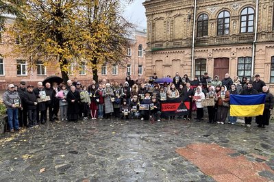 У Бердичеві вшанували пам’ять загиблого військового Володимира Галецького У Бердичеві вшанували пам’ять загиблого військового Володимира Галецького