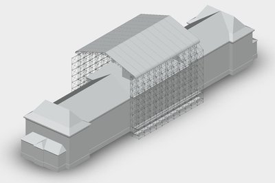 Модель металевого купола
