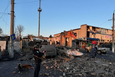 Російські війська завдали ударів по Слов'янську та Краматорську Російські війська завдали ударів по Слов'янську та Краматорську
