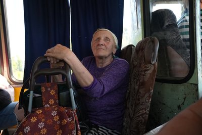 Суми — Храпівщина: рейсовий автобус майже до лінії боєзіткнення Суми — Храпівщина: рейсовий автобус майже до лінії боєзіткнення