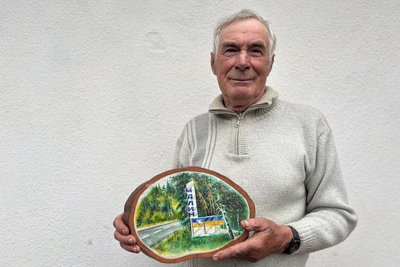 "Не можу не малювати" — історія художника Івана Башинського з Малина на Житомирщині "Не можу не малювати" — історія художника Івана Башинського з Малина на Житомирщині