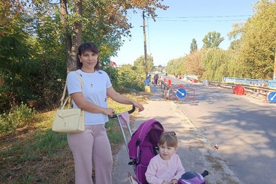 У Бердичеві на Житомирщині обвалилася частина мосту над річкою — що відомо про ситуацію