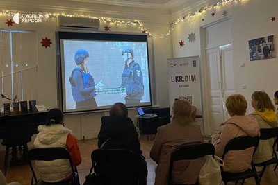Екологічне розслідування Суспільного «Херсон. Дихай повільно» показали у Батумі Екологічне розслідування Суспільного «Херсон. Дихай повільно» показали у Батумі