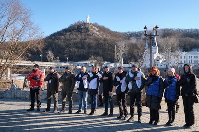 На Донеччині заклали алею волонтерів На Донеччині заклали алею волонтерів
