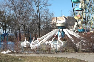 Не працює з 2021 року — у житомирському парку хочуть демонтувати колесо огляду Не працює з 2021 року — у житомирському парку хочуть демонтувати колесо огляду