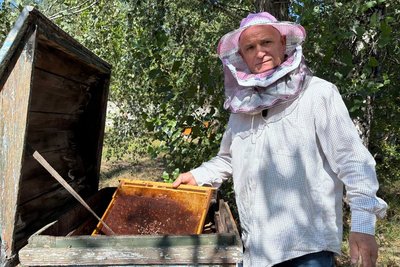 Майже пів століття качає мед: історія пасічника Олександра Шевчука з Житомирщини