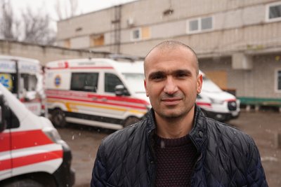 Завідувач відділення швидкої меддопомоги у Харкові Володимир Рудіков Завідувач відділення швидкої меддопомоги у Харкові Володимир Рудіков