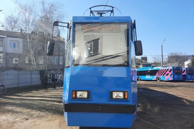 "Миколаївелектротранс" показав оновлені трамвай та тролейбус "Миколаївелектротранс" показав оновлені трамвай та тролейбус