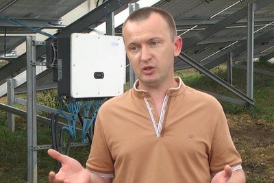 У громаді на Хмельниччині встановлюють сонячну електростанцію для місцевого "Водоканалу" У громаді на Хмельниччині встановлюють сонячну електростанцію для місцевого "Водоканалу"