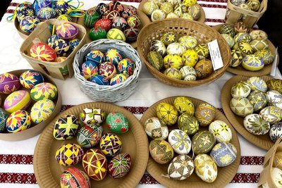 У Києві відкрився Фестиваль української писанки У Києві відкрився Фестиваль української писанки
