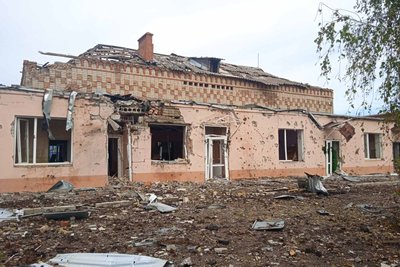 2022 рік. Зеленопілля. Приміщення клубу 2022 рік. Зеленопілля. Приміщення клубу