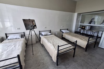 Палата в оновленому інфекційному відділенні, Валки, 13 травня 2026 року Палата в оновленому інфекційному відділенні, Валки, 13 травня 2026 року