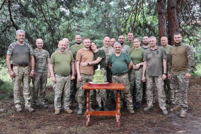 Зіграли весілля у відпустці: пара офіцерів із волинської бригади ТрО створили сім'ю