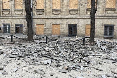 Чергові пошкодження медзакладу у Херсоні