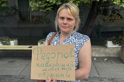 В Ужгороді знову зібралися на мирну акцію