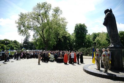 Олег Гойберг, похорон, Ужгород