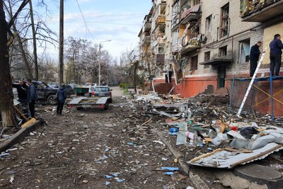 Окупанти вдарили дроном по центру Краматорська: що відомо Окупанти вдарили дроном по центру Краматорська: що відомо