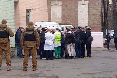 Лікарня Києва, куди доправили постраждалих від ракетної атаки 29 грудня Лікарня Києва, куди доправили постраждалих від ракетної атаки 29 грудня