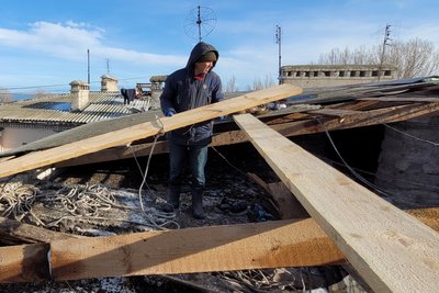 У Білгороді-Дністровському на Одещині негодою пошкодило понад 20 багатоквартирних будинків У Білгороді-Дністровському на Одещині негодою пошкодило понад 20 багатоквартирних будинків