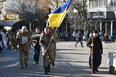 Прощання з Дмитром Бондаренком у Луцьку