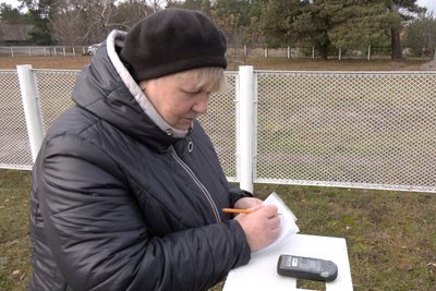 Технік-метеоролог станції "Ковель" Марія Мельник Технік-метеоролог станції "Ковель" Марія Мельник