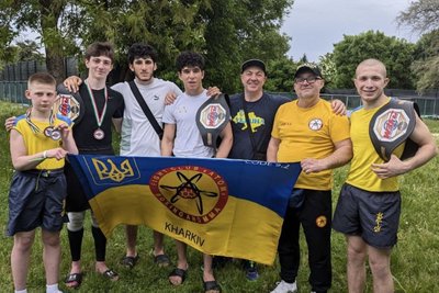 Українська команда з хортингу в Мілані Українська команда з хортингу в Мілані