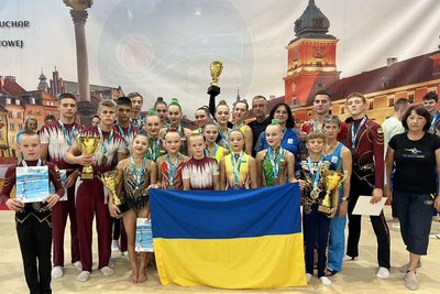 Вінничани здобули 8 призових місць на Міжнародному турнірі зі спортивної акробатики Вінничани здобули 8 призових місць на Міжнародному турнірі зі спортивної акробатики