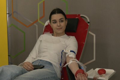 В університеті Житомира влаштували виїзний збір крові В університеті Житомира влаштували виїзний збір крові