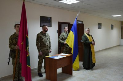 У Житомирі прикордонники-новобранці присягли на вірність українському народові У Житомирі прикордонники-новобранці присягли на вірність українському народові