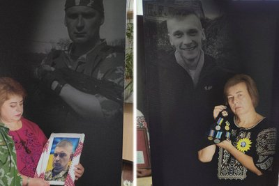 У громаді на Житомирщині презентували виставку світлин полеглих за Україну земляків У громаді на Житомирщині презентували виставку світлин полеглих за Україну земляків