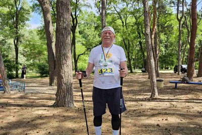 72-річний житель Павлограда Юрій Дащенко переміг на чемпіонаті області зі скандинавської ходьби 72-річний житель Павлограда Юрій Дащенко переміг на чемпіонаті області зі скандинавської ходьби