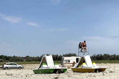 На півдні Одещини офіційно відкрили перший пляж На півдні Одещини офіційно відкрили перший пляж