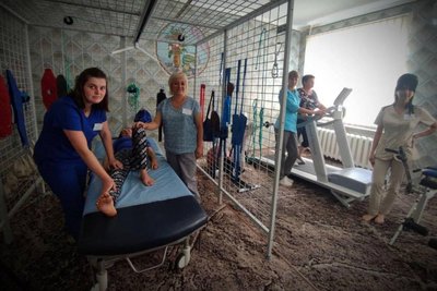 У Бердичеві за грантові гроші почали реконструкцію реабілітаційного відділення у міській лікарні У Бердичеві за грантові гроші почали реконструкцію реабілітаційного відділення у міській лікарні