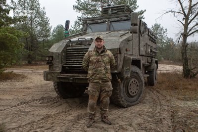 Командир 1-го батальйону Азова з позивним Лемко