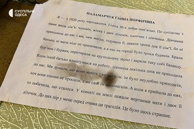 В Одесі відбулась виставка-реконструкція страв, які їли жителі регіону під час Голодомору В Одесі відбулась виставка-реконструкція страв, які їли жителі регіону під час Голодомору