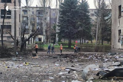 Армія РФ завдала удару п'ятьма ракетами по Селидовому в ніч на 3 квітня 2024 року Армія РФ завдала удару п'ятьма ракетами по Селидовому в ніч на 3 квітня 2024 року