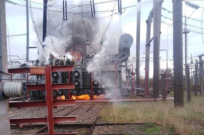 Обстріли армією РФ спричинили три пожежі на території Миколаївщини