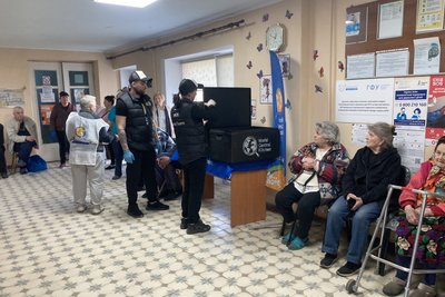 гаряче харчування дял переселенців