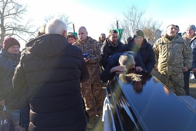 На Одещині попрощались з військовим Іваном Лепушняну На Одещині попрощались з військовим Іваном Лепушняну