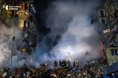 Ракетний удар по багатоповерхівці у Дніпрі 14 січня