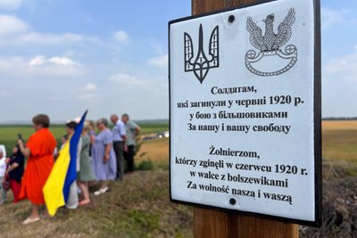 На Житомирщині вшанували пам’ять полеглих у боротьбі проти більшовиків українських і польських воїнів