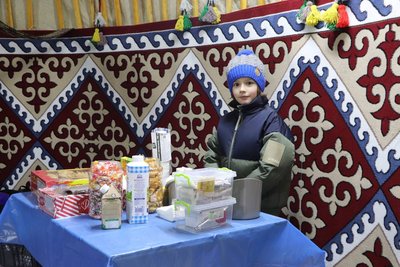 У Бучі з’явилась "юрта незламності" У Бучі з’явилась "юрта незламності"