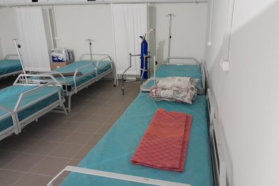 Херсон, укриття в лікарні Херсон, укриття в лікарні