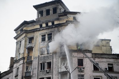 Ракетна атака на Київ 21 березня: постраждали люди Ракетна атака на Київ 21 березня: постраждали люди