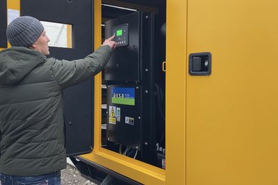 Нові генератори для котелень встановили у двох громадах Харківщини