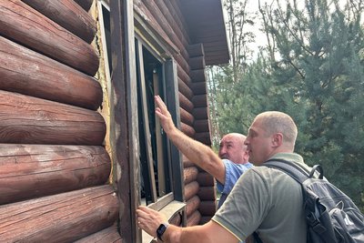 "Я народився втретє", — волонтер Олександр Швецов про наслідки російського обстрілу Житомирщини